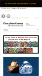 Mobile Screenshot of chocolateevents.com.au